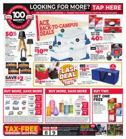 Ace Hardware August Red Hot Buys