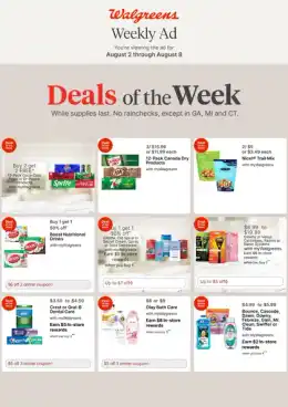 Walgreens Weekly Ad