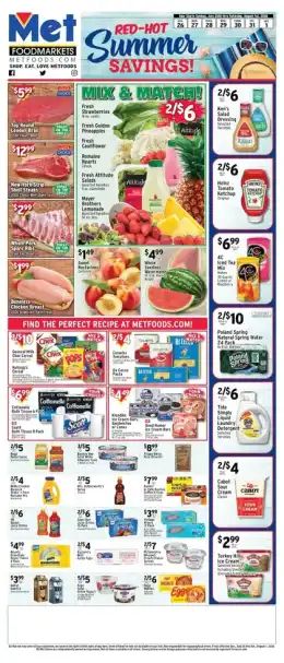 Met Foods Indexed Weekly