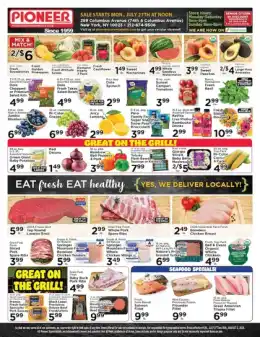 Pioneer Supermarket Indexed Weekly