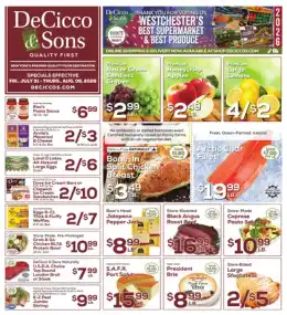 DeCicco & Sons Weekly Ad
