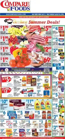 Shop Compare Foods Indexed Weekly